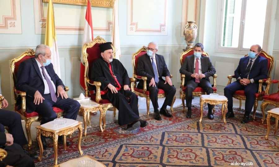 "الجمهورية القوية" زارت بطريرك السريان الكاثوليك الإنطاكي...