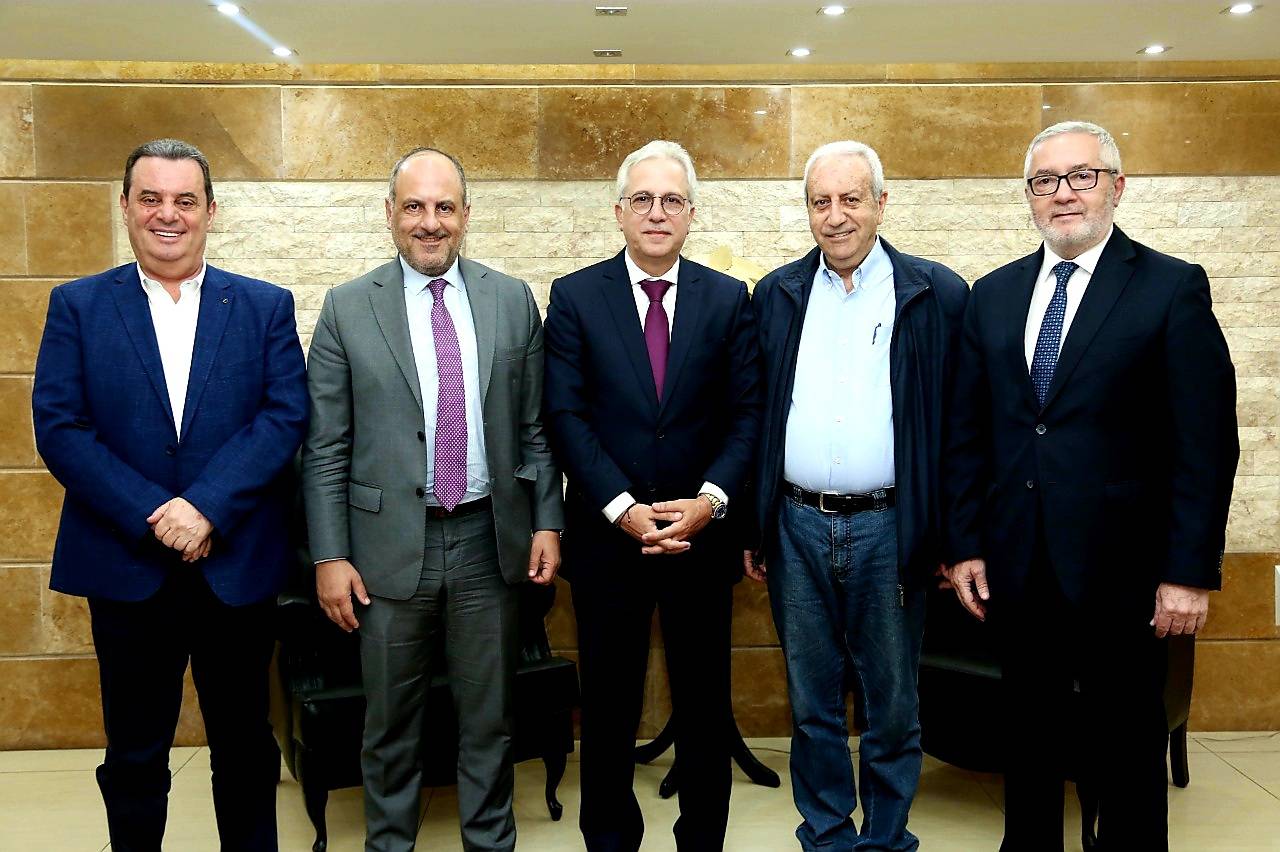خطار إستقبل وفدا من تكتل الجمهورية القوية