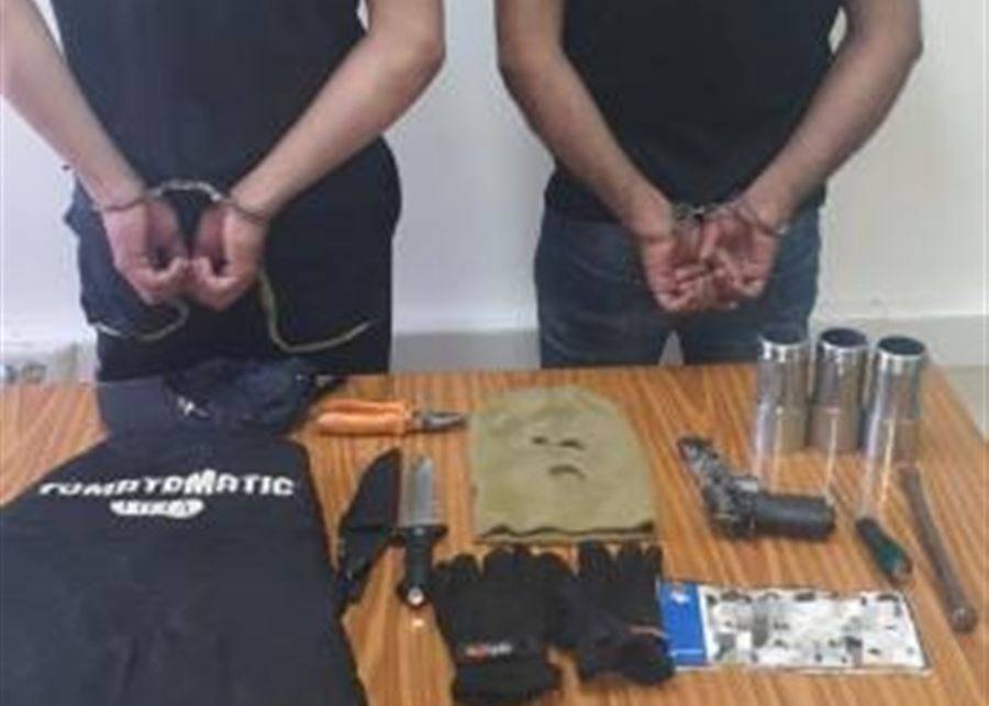 نفّذا عمليتَي سلب بقوّة السلاح داخل مطعمَين في جونية والعقيبة فأوقفتهما شعبة المعلومات