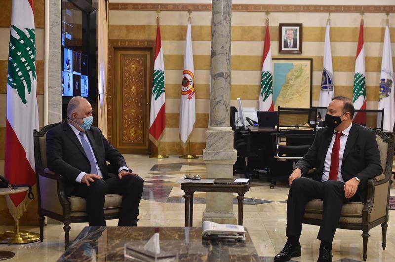 فهمي بحث مع فتفت وكبارة بالتواصل مع السلطات السعودية مع قرار منع التصدير
