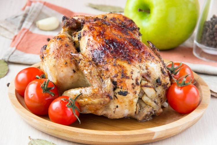 دجاج محشي بالأرز المبهر لغداء العيد