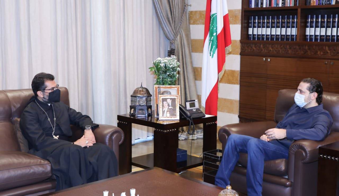 الحريري استقبل المطران نجم