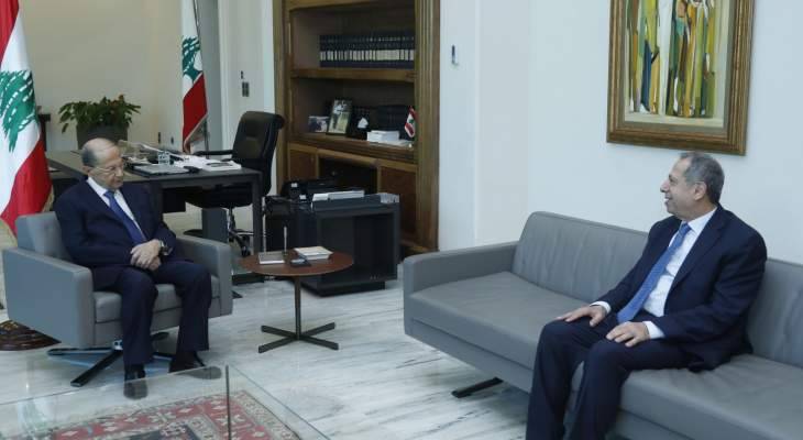 طرابلسي: بحثت مع رئيس الجمهورية شكاوى الناس والأوضاع المتردية