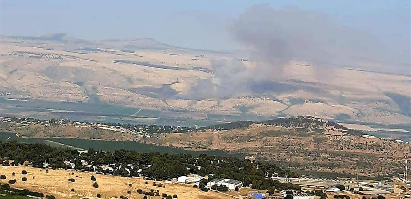 انفجار وتصاعد الدخان في بلدة جنوبية.. ماذا يحصل على الحدود؟