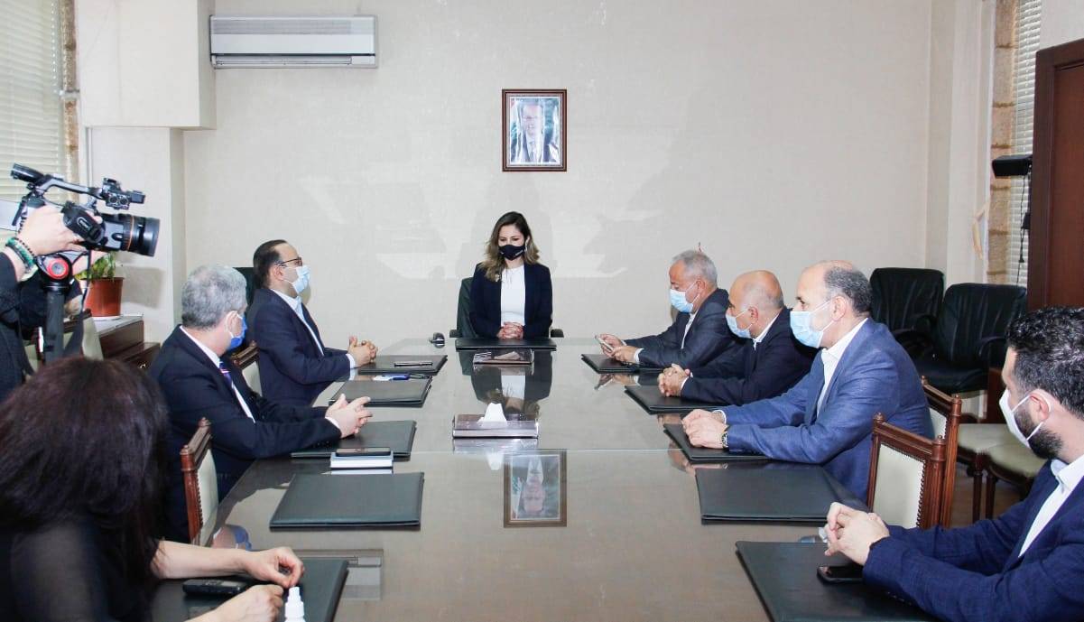 عبد الصمد استقبلت وفد إعلاميون من أجل الحرية