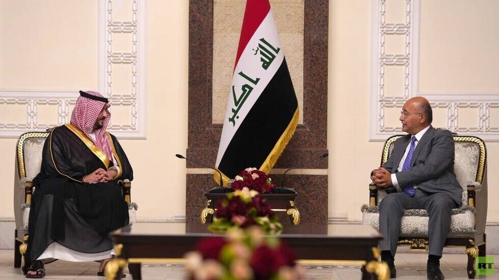 صالح وبن سلمان يؤكدان أهمية العراق في ترسيخ استقرار المنطقة
