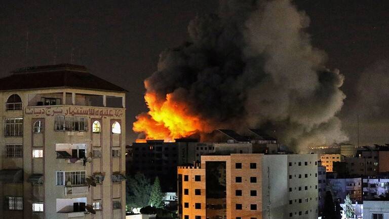 القصف الاسرائيلي يطال مقرّات حكومية في غزة