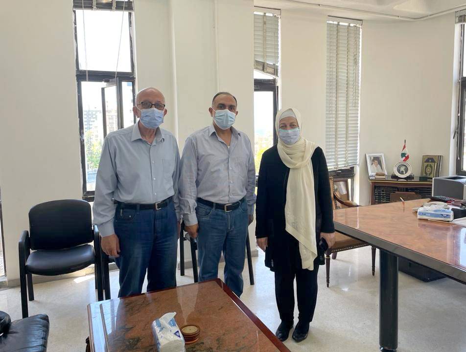 الحريري افتتحت المقر الجديد لمؤسسة الحريري في صيدا