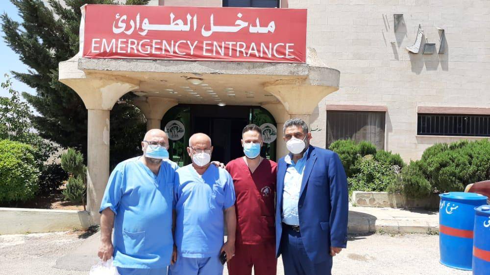 وفد برئاسة ياسين زار العاملين في القطاعات العامة نهار العيد