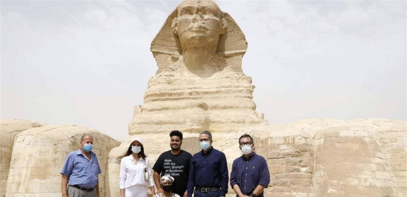 سيدة اميركية تحقق حلمها في مصر