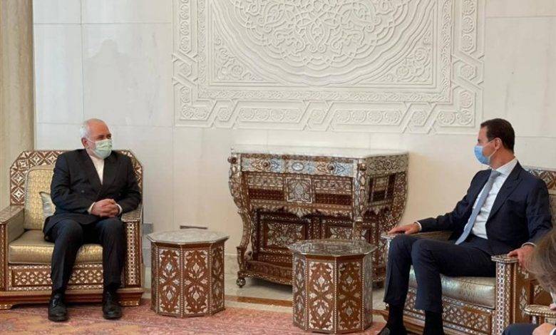 الأسد يلتقي ظريف على اعتاب الانتخابات وايران تفتتح قنصليتها بحلب
