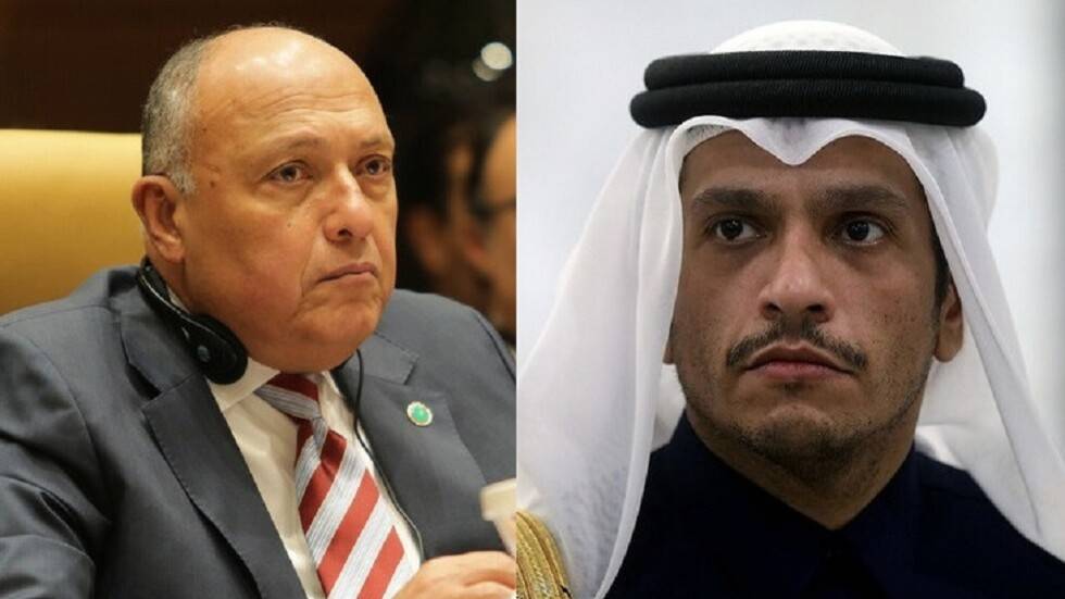 قطر ومصر تبحثان "علاقات التعاون الثنائي" وتطورات الوضع الفلسطيني