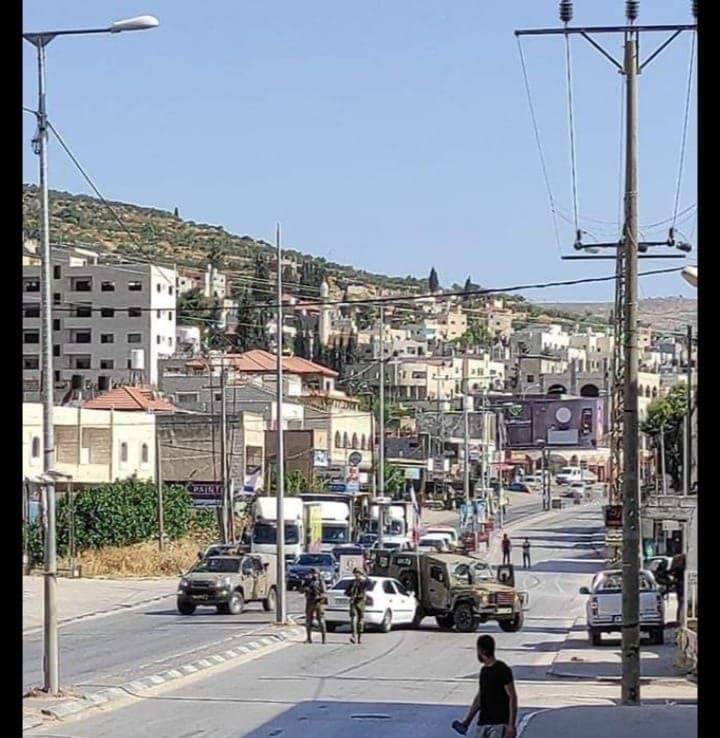 الاحتلال: تحييد فلسطيني حاول تنفيذ عملية دهس جنود على حاجز في نابلس