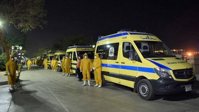 نقل دفعة من جرحى قطاع غزة إلى مصر