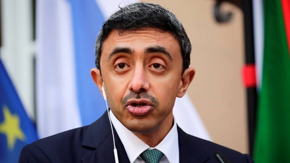 وزير الخارجية الإماراتي ونظيره الأمريكي يبحثان "التطورات في إسرائيل وفلسطين"
