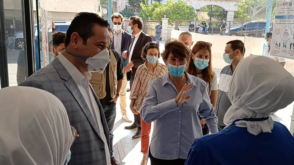 سفيرة فرنسا في زيارة لعكار للاطلاع على مشاريع مولتها بلادها