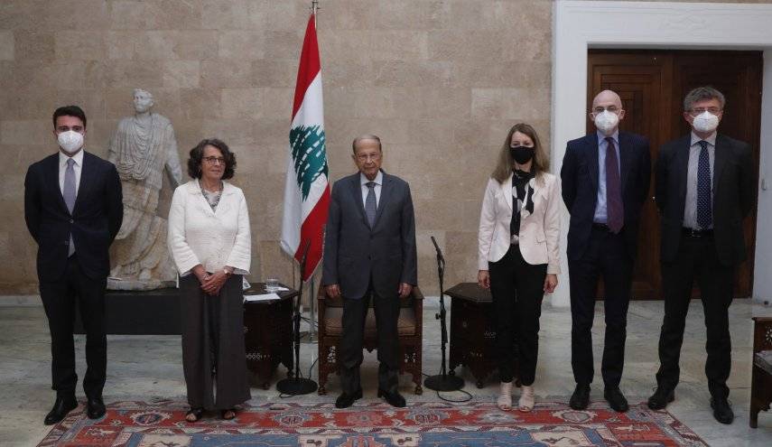 عون التقى وزير الخارجية الايطالية
