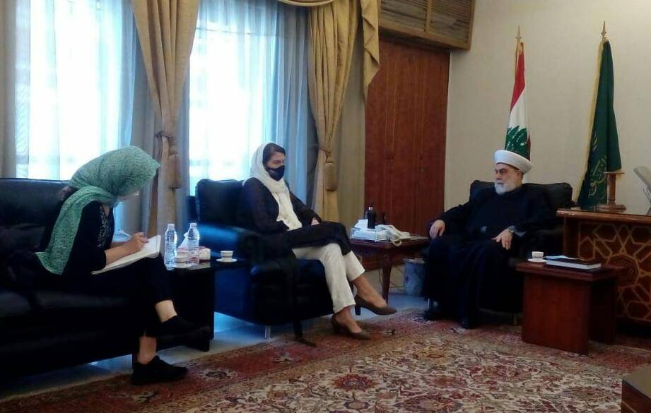 إمام استقبل السفيرة الإسترالية: التعايش في طرابلس عفوي