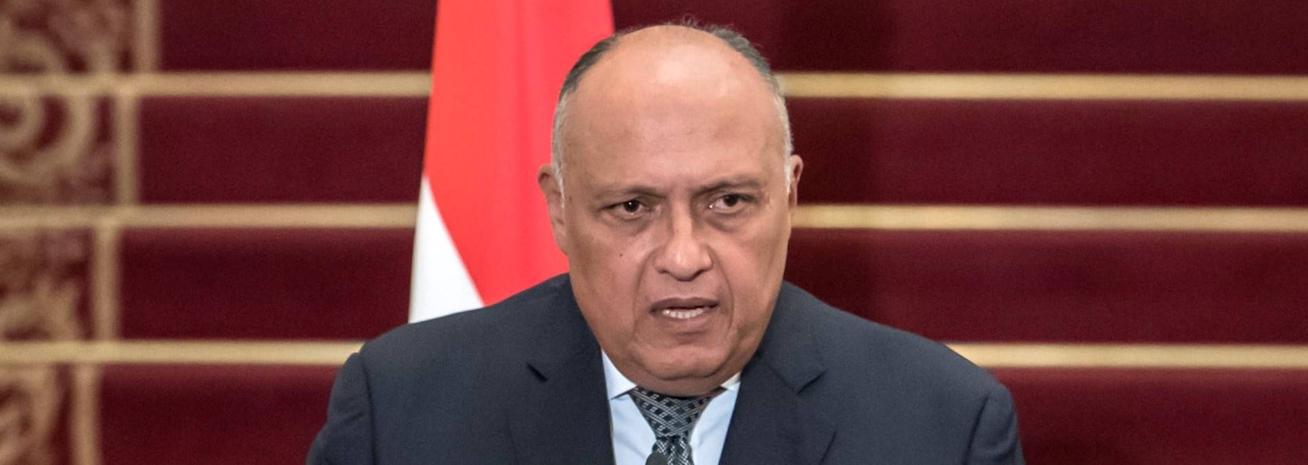 شكري يكشف عن آخر تطورات المصالحة مع قطر
