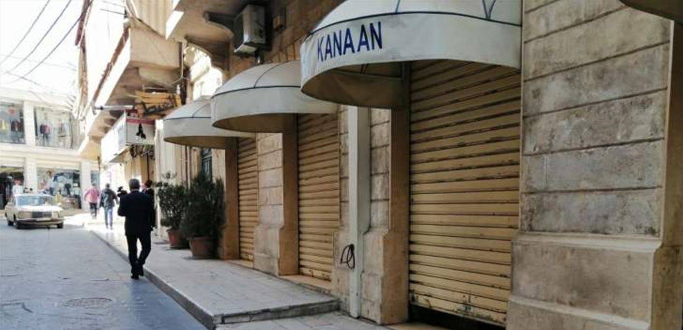 اطلاق نار  على محل تجاري وسط السوق التجارية لبعلبك