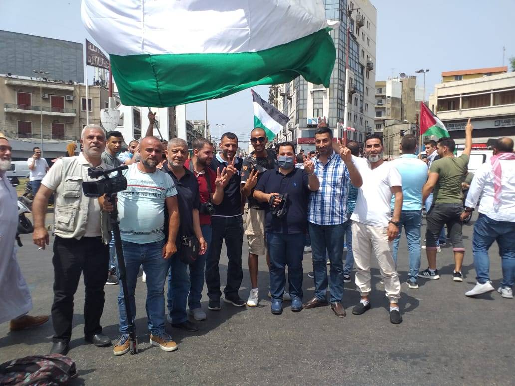 وقفة رمزية في ساحة عبد الحميد كرامي