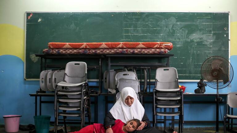 إنهاء العام الدراسي في قطاع غزة