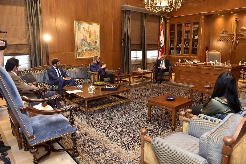 بري استقبل جمعية صرخة المودعين وعرض الاوضاع مع العريضي