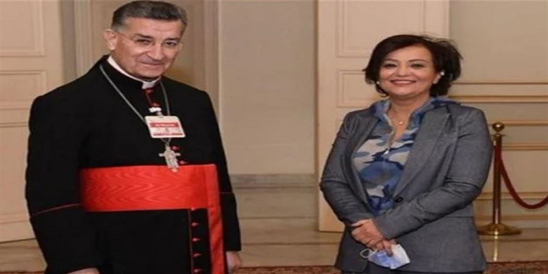الراعي يستقبل نجاة رشدي