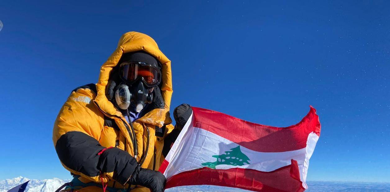 روان عبد الكريم دقيق أصغر لبنانية تتسلق قمة إيفرست