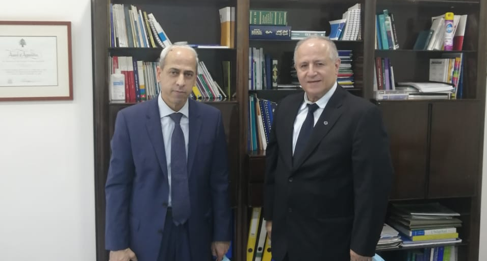 خير عرض ودكاش التعاون بين الجامعة اليسوعية والهيئة العاليا للاغاثة