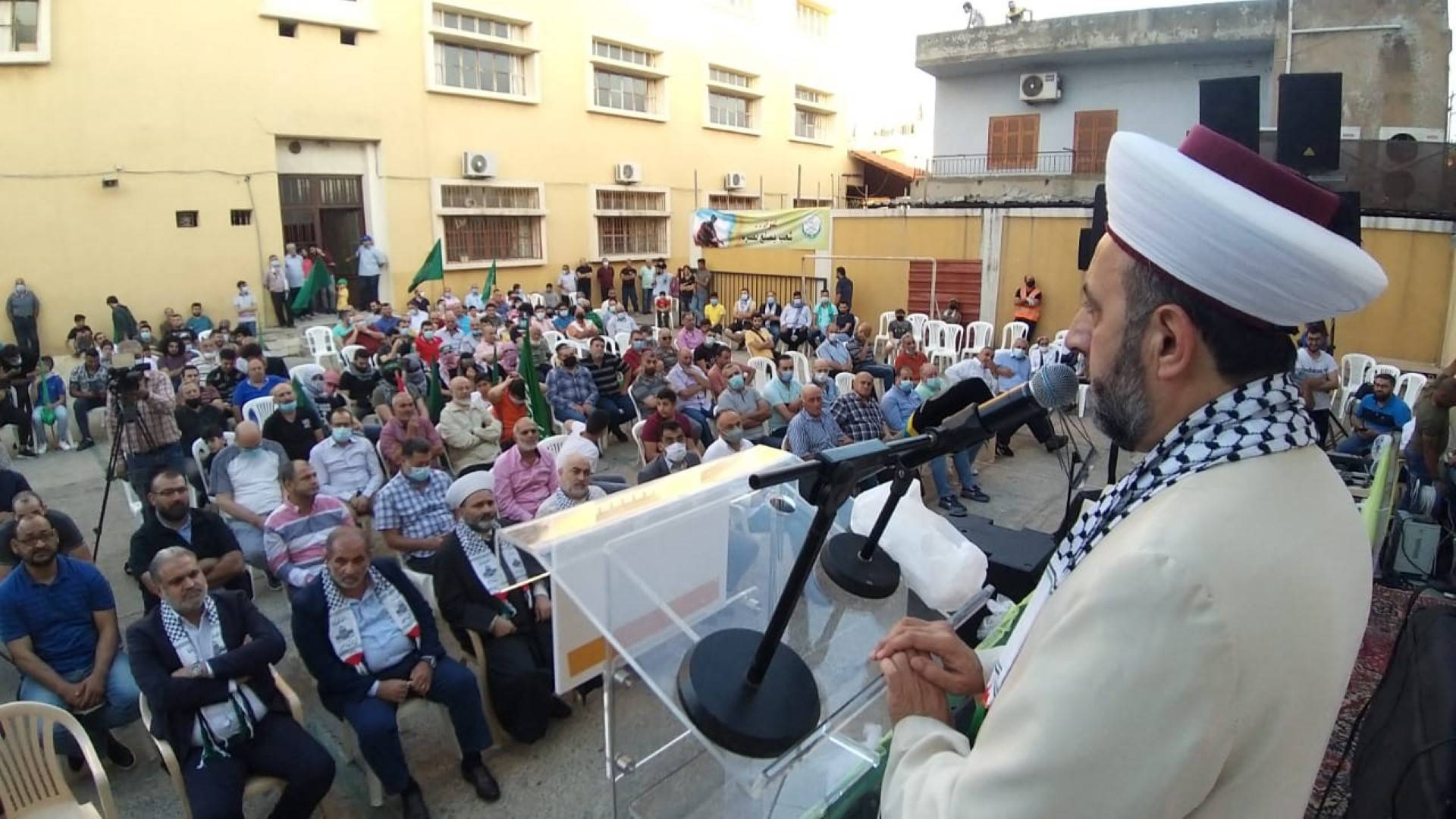 الجماعة الإسلامية في برجا وحماس احتفلتا بمعركة سيف القدس