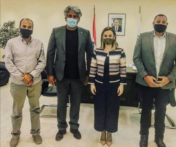أوهانيان اطلعت من سالم على تفاصيل مشروع اعلان مدينة البترون عاصمة الشراع