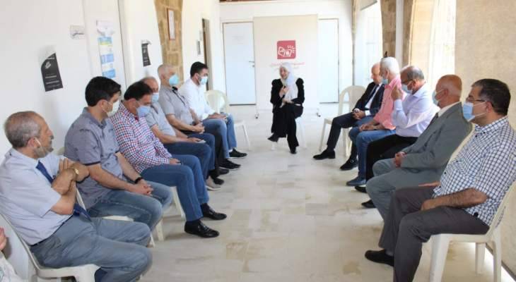 بهية الحريري: لا شيء يتقدم على الصحة وللناس حق الحصول على الإستشفاء المجاني