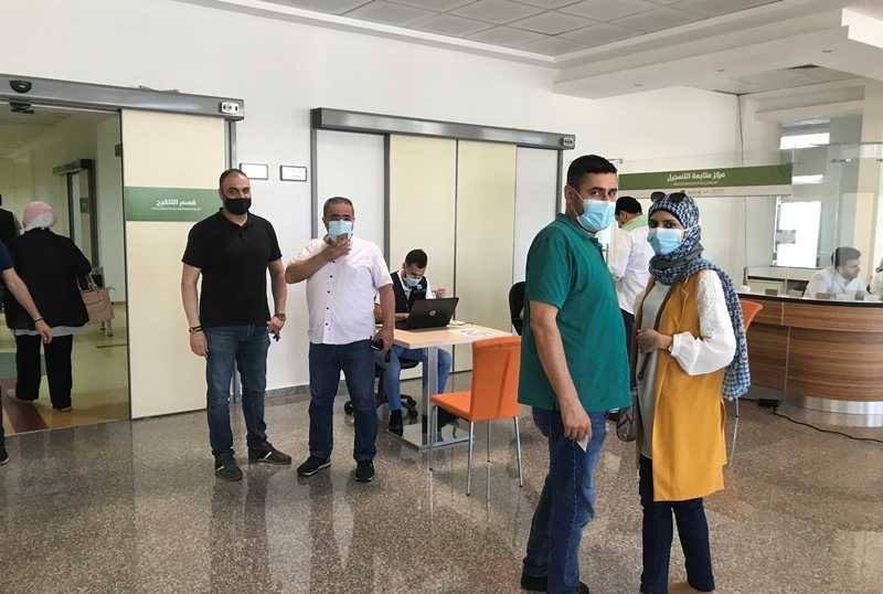 الجرعة الثانية من لقاح سبوتنيك V في المستشفى التركي في صيدا