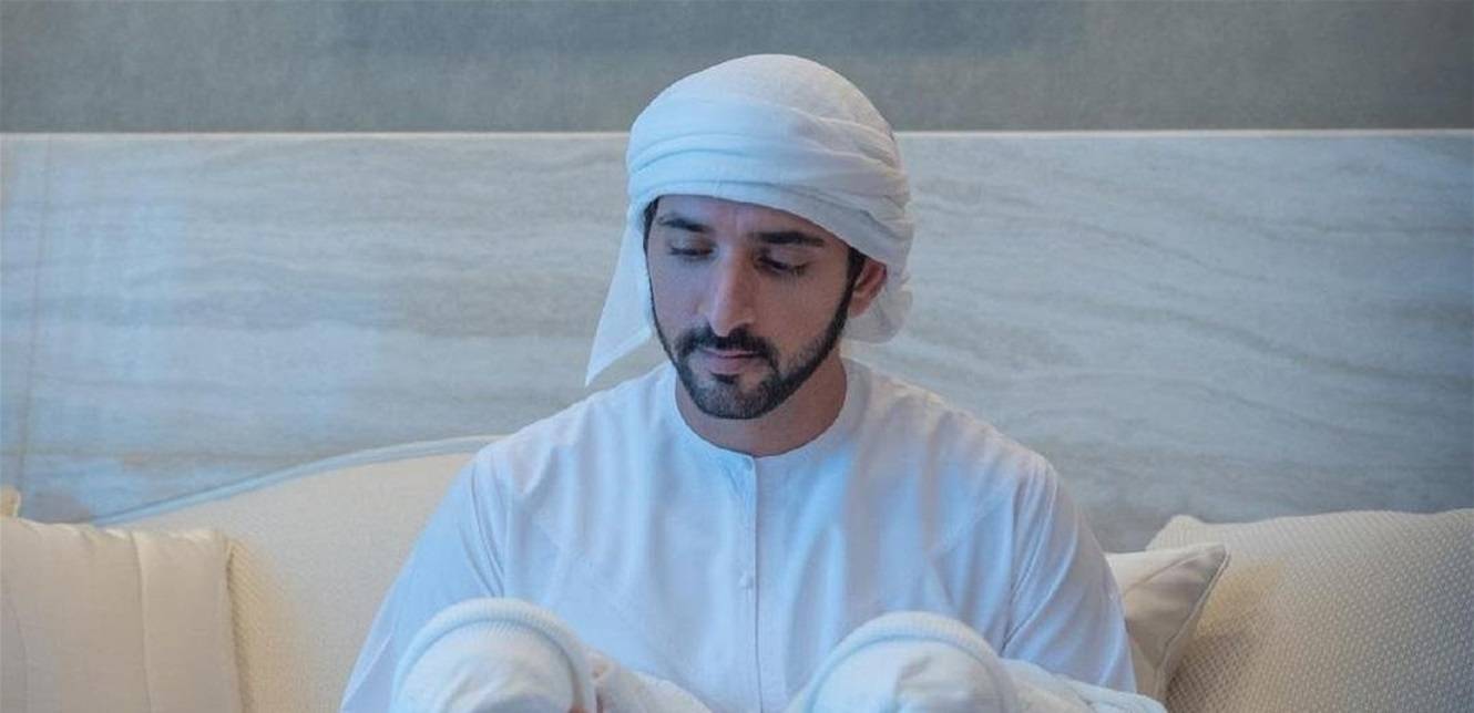 نجم هوليوود يهنىء ولي عهد دبي بطريقة خاصة بمناسبة ولادة طفليه (صورة)