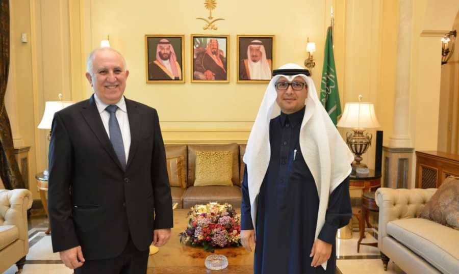 السفير السعودي التقى فهمي
