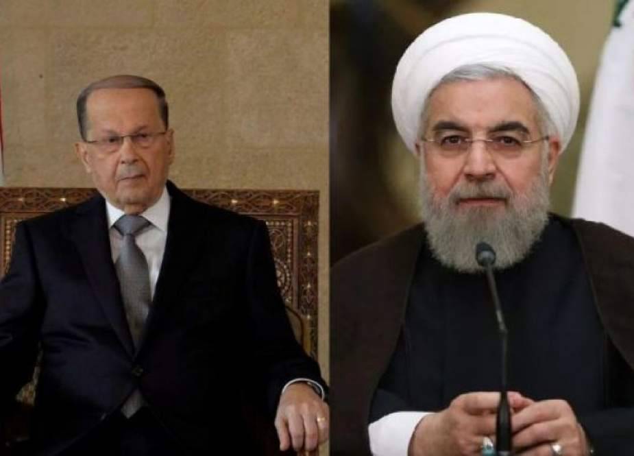 عون يتلقى من روحاني برقية تهنئة بمناسبة عيد المقاومة والتحرير