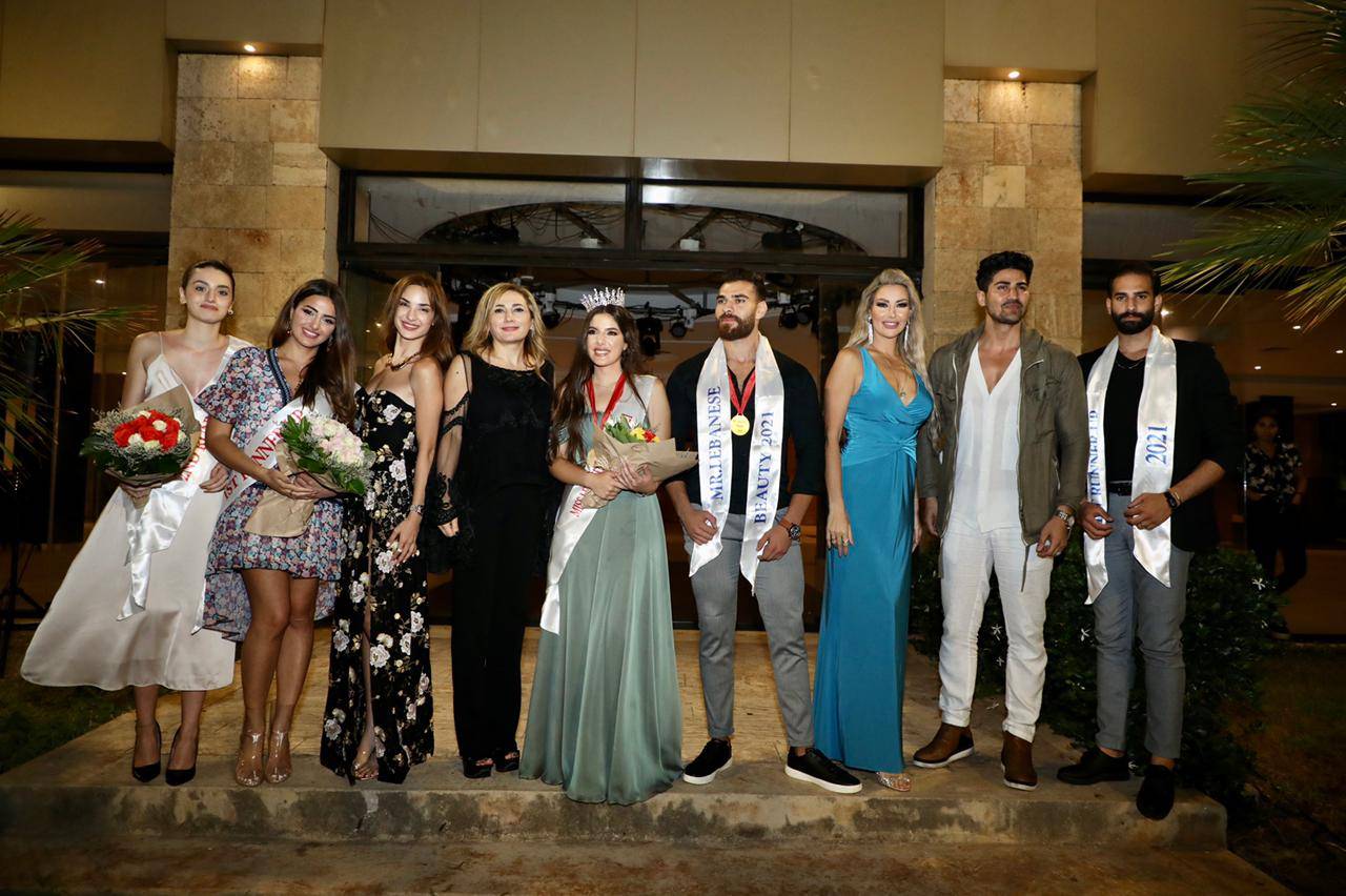 حفل انتخاب Lebanese Beauty Competition 2021 اخُتتم بتتويج ماريا موسى وغسان سليمان بتصويت الجمهور ولجنة التحكيم