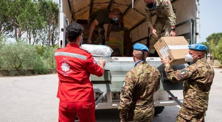 اليونيفيل قدمت مساعدات لسكان رميش وتبنين في بنت جبيل