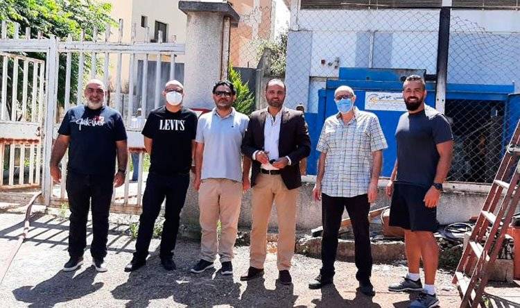”القوات”  تسلم كمية من المازوت لبلدية مغدوشة