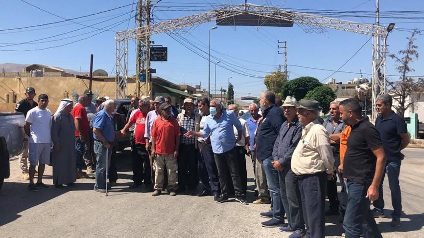 اعتصام لمصدري المنتوجات الزراعية في القاع