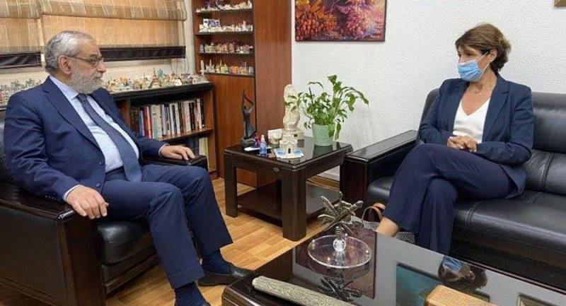 سفيرة فرنسا في برج حمود