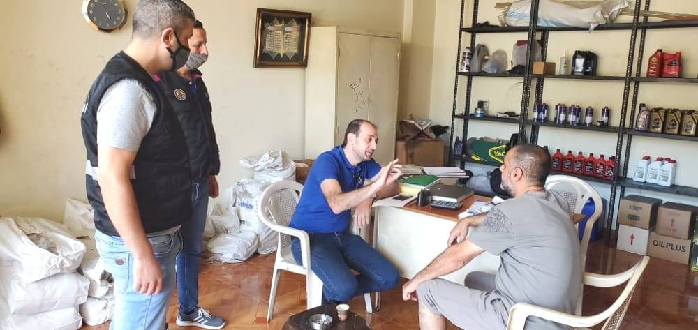 محاضر ضبط بحق بعض محطات الوقود في هذه المنطقة