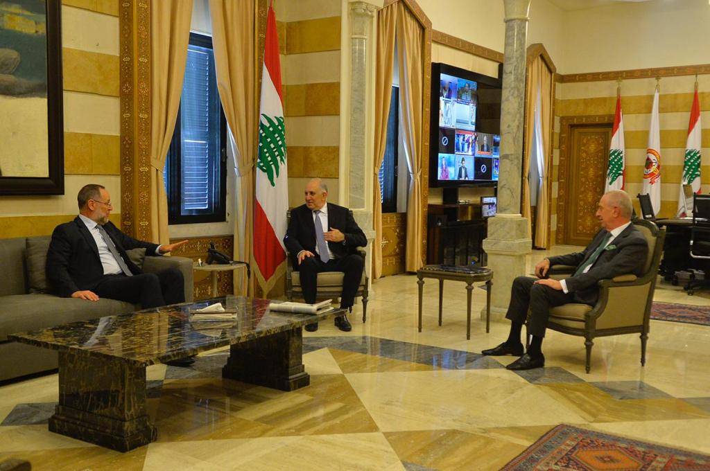 فهمي استقبل خير الدين وأبو فاضل