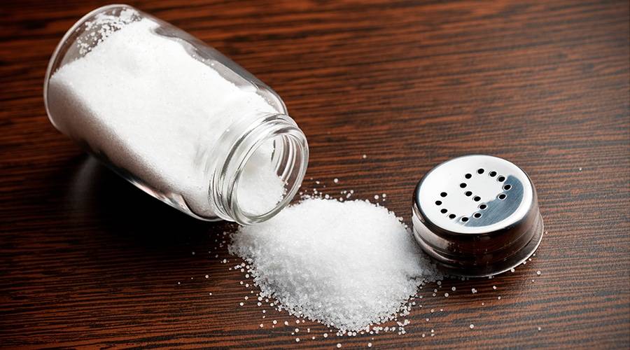 الملح ليس فقط "الموت الأبيض"إ