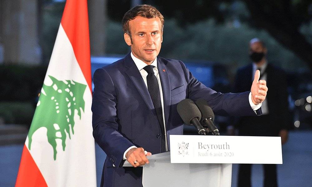 ماكرون: نريد حكومة إصلاح في لبنان