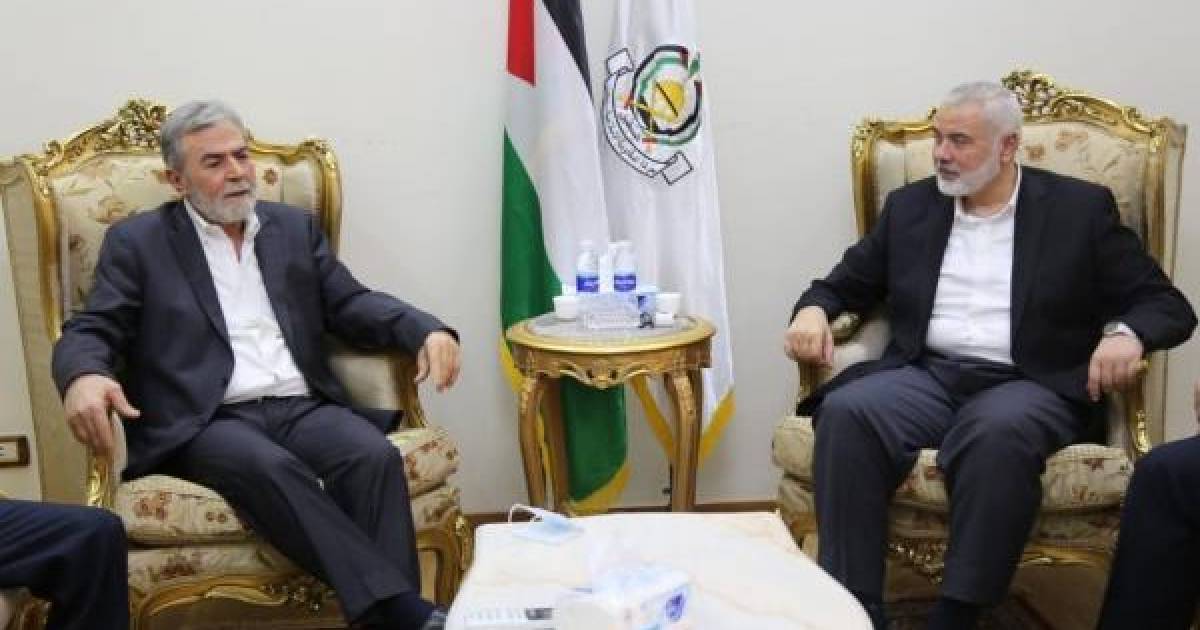 هنية والنخالة يبحثان سبل تحقيق 