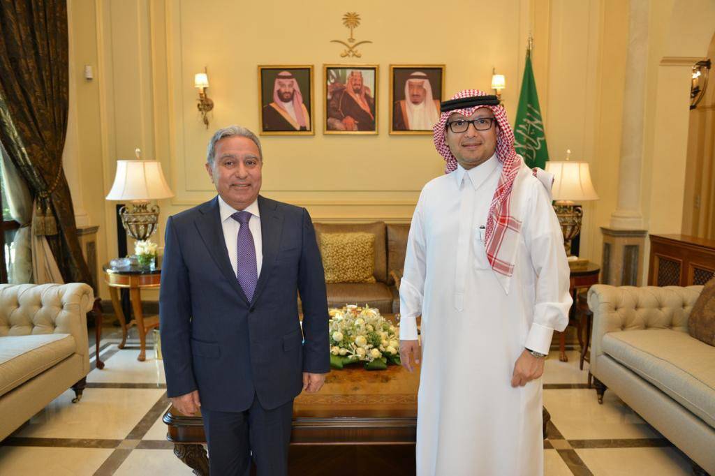 السفير السعودي استقبل المشرفية