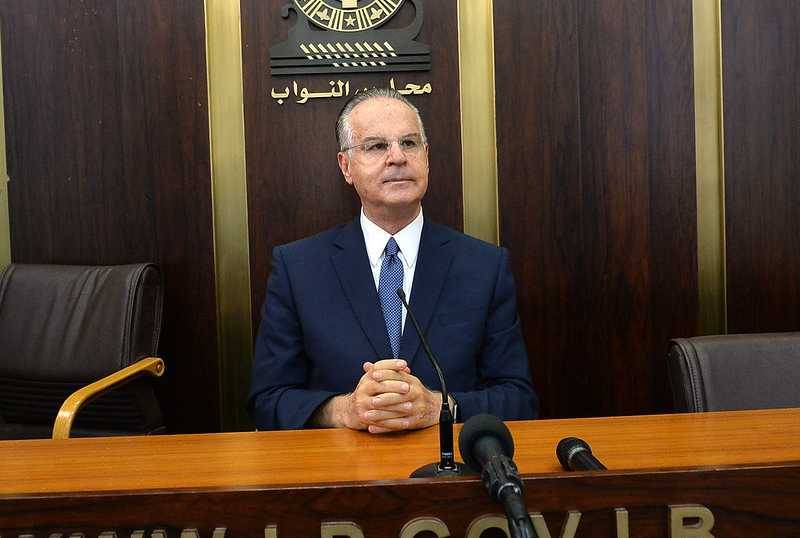 عدوان بحث مع سهيل عبود في قانون القضاء العدلي