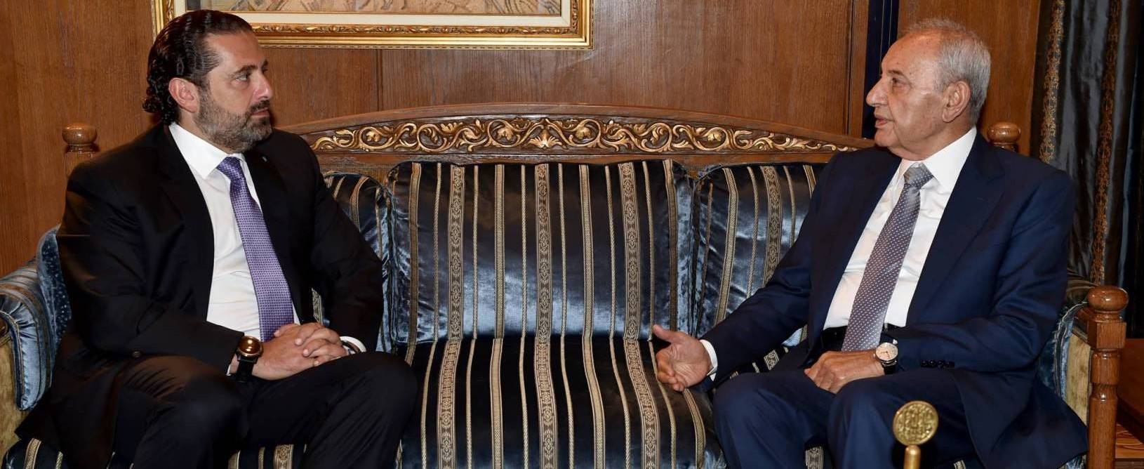 الحريري وضع بري مسبقاً بما سيفعله